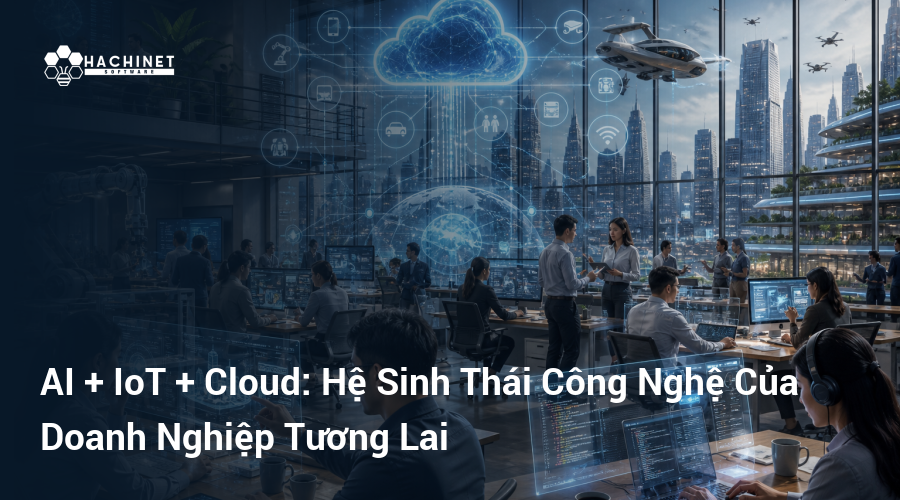 AI + IoT + Cloud: Hệ Sinh Thái Công Nghệ Của Doanh Nghiệp Tương Lai