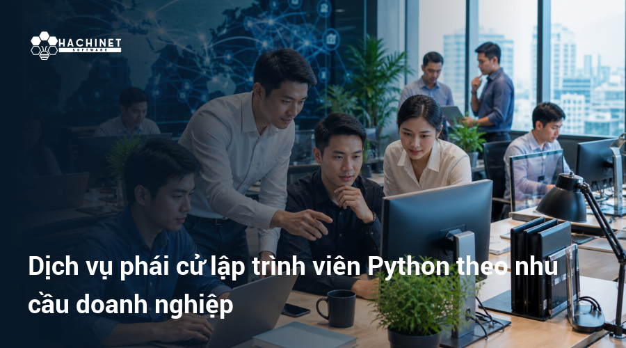 Dịch vụ phái cử lập trình viên Python theo nhu cầu doanh nghiệp