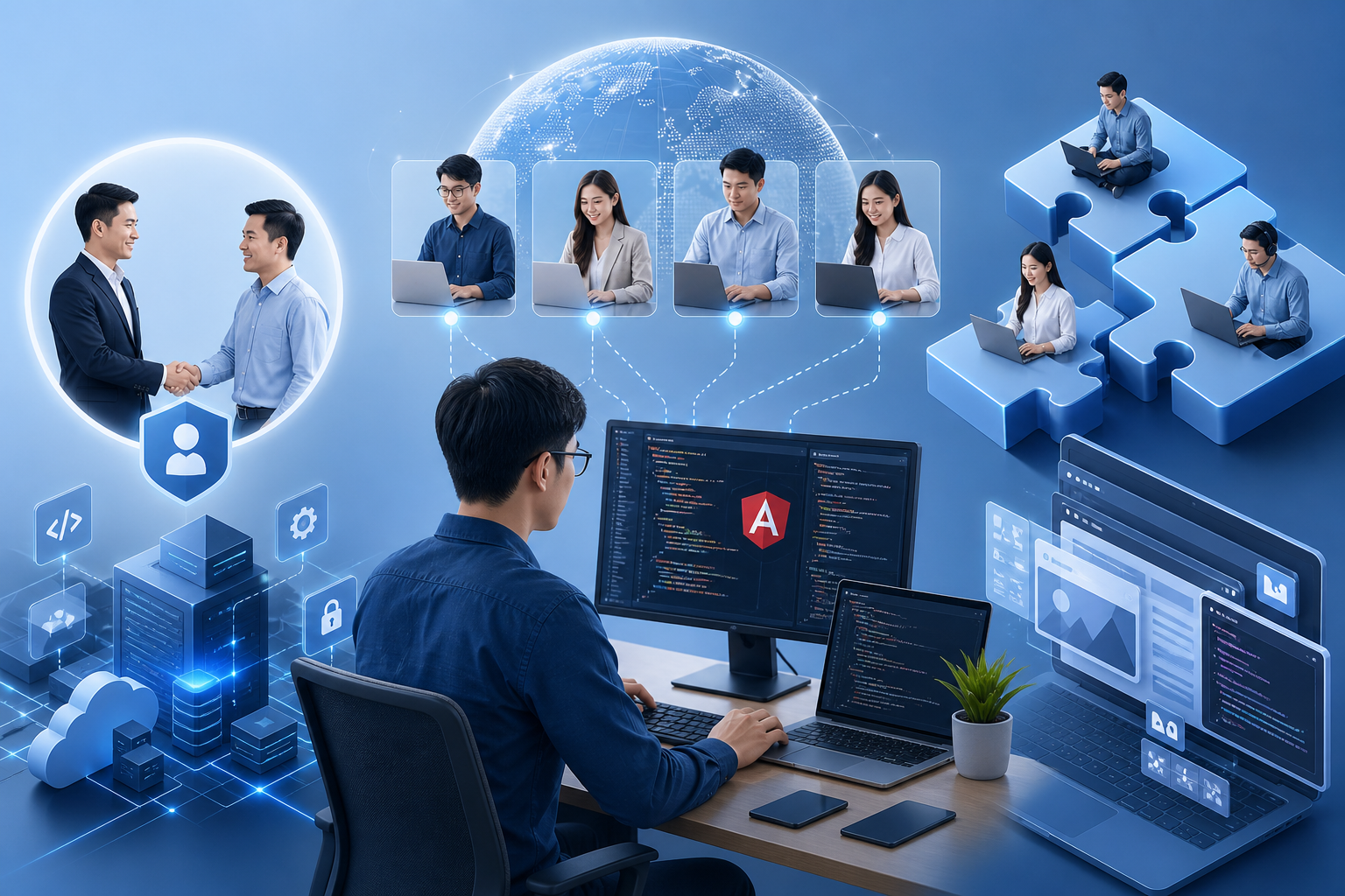 Ph&aacute;i cử lập tr&igrave;nh vi&ecirc;n Angular &ndash; Giải ph&aacute;p nh&acirc;n sự linh hoạt cho dự &aacute;n
