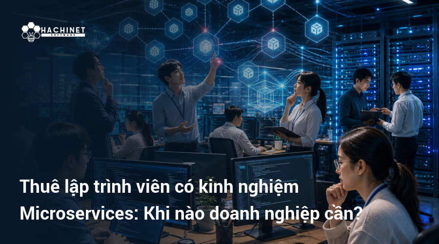 Thuê lập trình viên có kinh nghiệm Microservices: Khi nào doanh nghiệp cần?