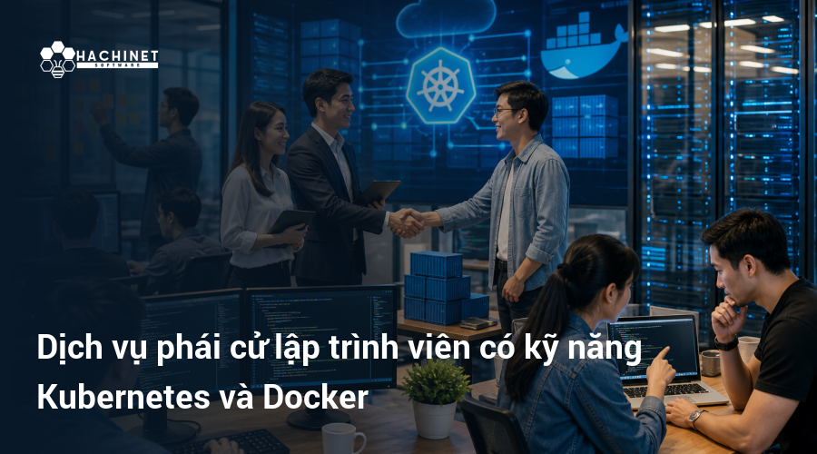 Dịch vụ phái cử lập trình viên có kỹ năng Kubernetes và Docker