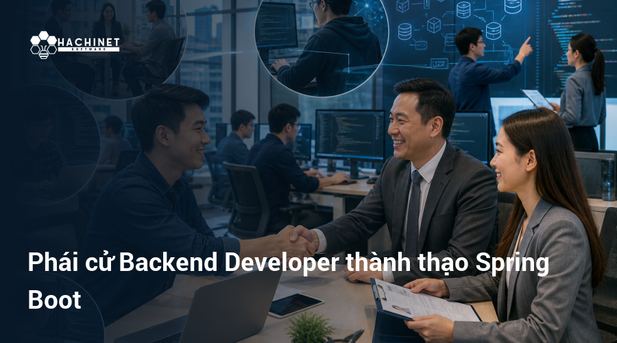 Phái cử Backend Developer thành thạo Spring Boot
