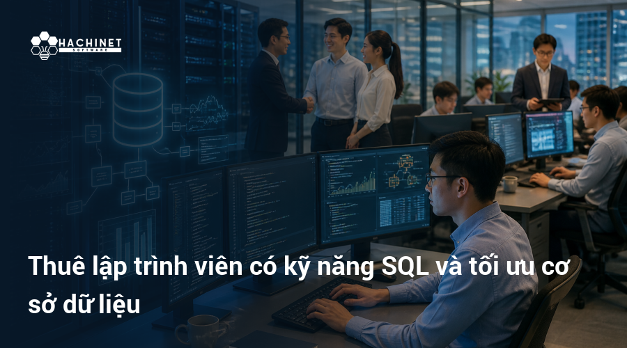 Thuê lập trình viên có kỹ năng SQL và tối ưu cơ sở dữ liệu