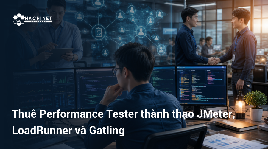 Thuê Performance Tester thành thạo JMeter, LoadRunner và Gatling