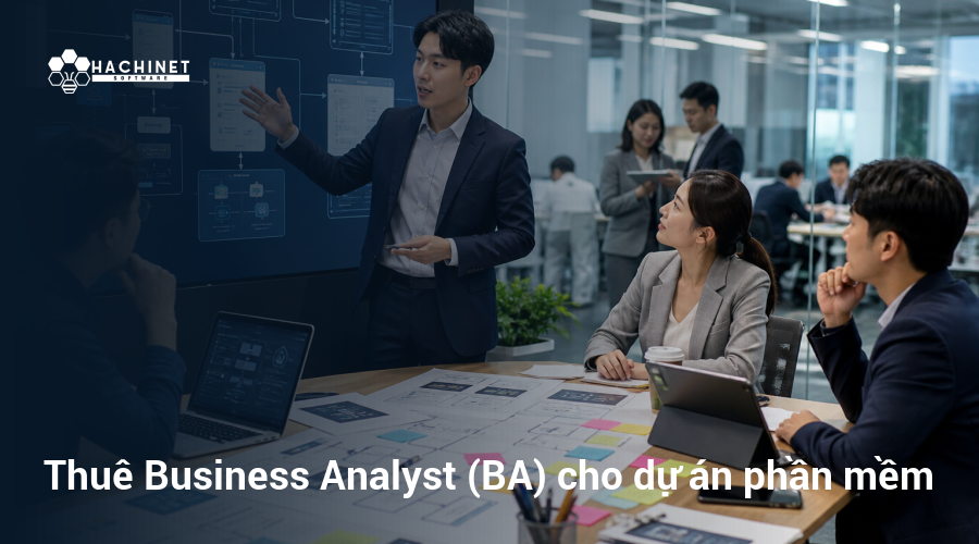 Thuê Business Analyst (BA) cho dự án phần mềm