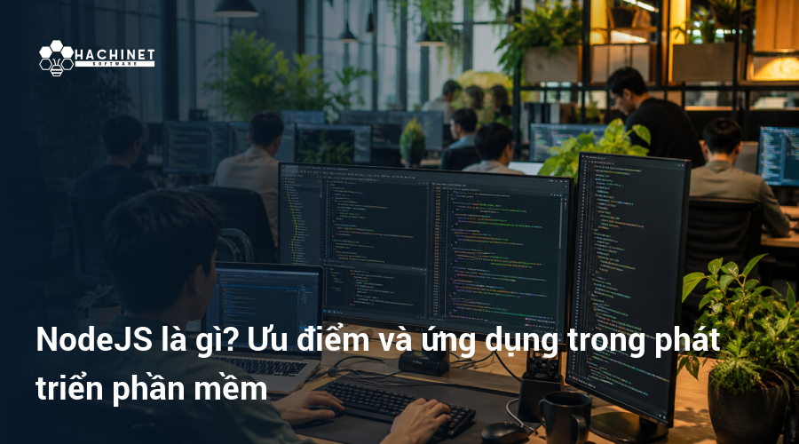 NodeJS là gì? Ưu điểm và ứng dụng trong phát triển phần mềm