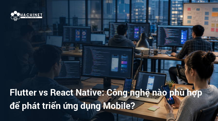 Flutter vs React Native: Công nghệ nào phù hợp để phát triển ứng dụng Mobile?