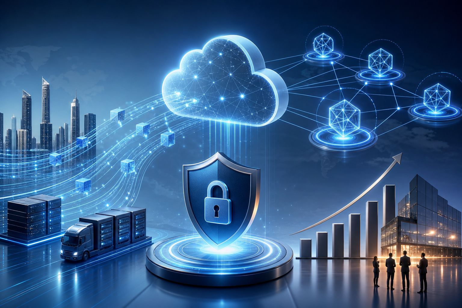 Làn sóng dịch chuyển dữ liệu và bảo mật (Cloud & Security Mesh): Điểm sáng đầu tư của khối doanh nghiệp.