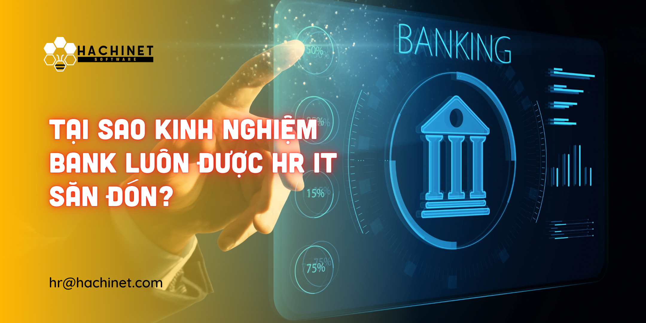 Tại sao kinh nghiệm Bank luôn được các HR IT săn đón?
